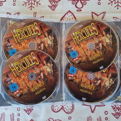 Hercules The Legendary Journeys Season 3 DVD box set like new