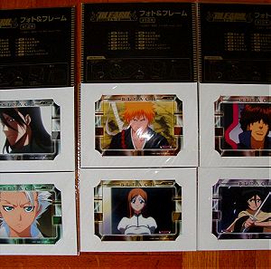 Bleach Anime Photo and Frame Card Prize Set of 6 Banpresto Movic