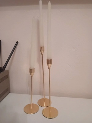 Candlesticks with candles new