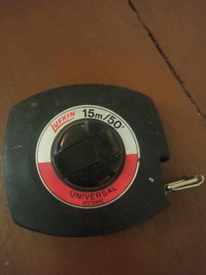 Vintage μεζούρα 15 μέτρων μεταχειρισμένη