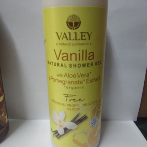 Valley shower gels new, three scents chocolate caramel vanilla