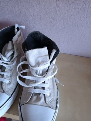 Goldstar canvas athletic shoes used, size 39, beige