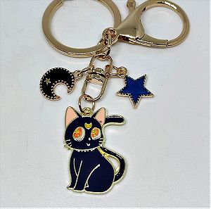 Διακοσμητικο Μπρελοκ Sailor Moon - Black Cat