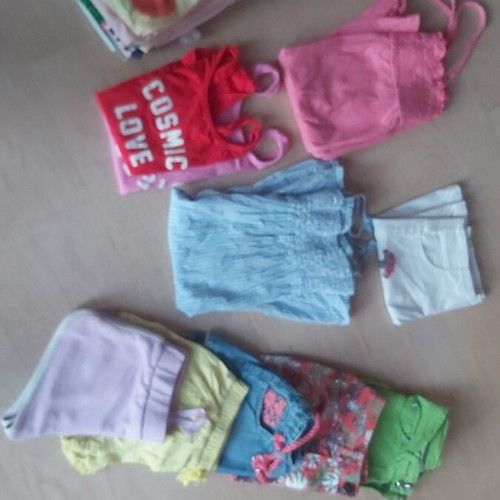 Summer clothes pack for girl 6-8 years like new