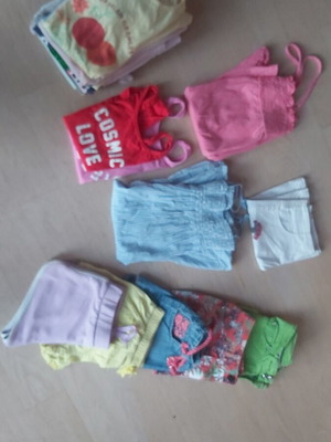 Summer clothes pack for girl 6-8 years like new