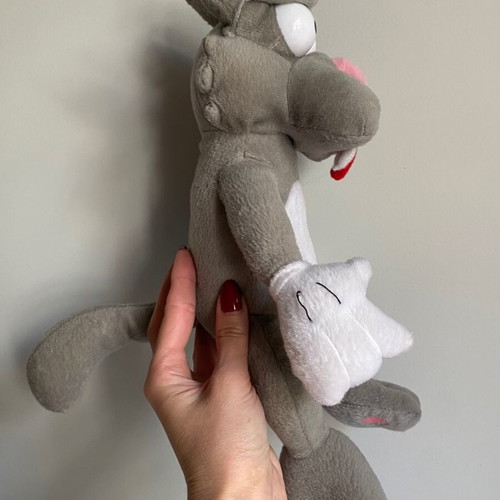 Vintage The Simpsons Cat Scratchy plush toy 2006 used