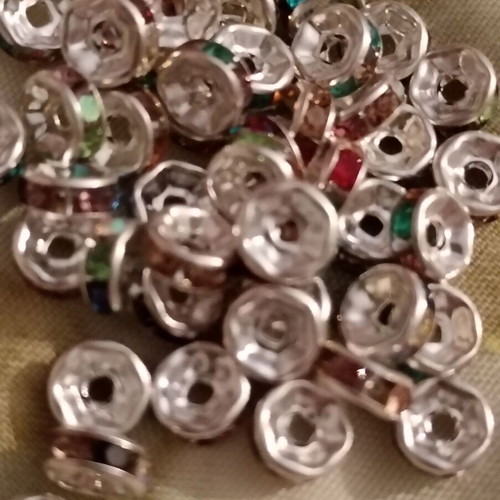 Multicolor Beads Set with 51 New Chameleon Crystal Pieces