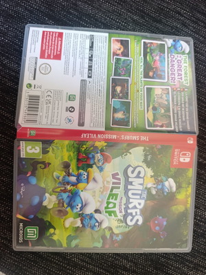 Nintendo Switch The Smurfs Mission Village game
