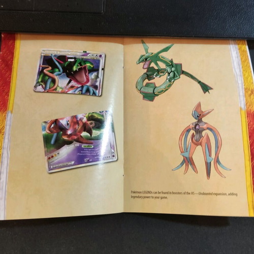 Pokémon TGH HS Undaunted rulebook like new