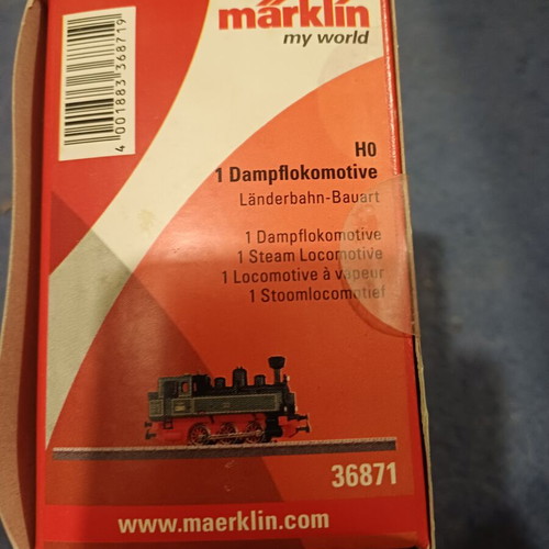 Marklin 36871 Tank Locomotive collectible model like new