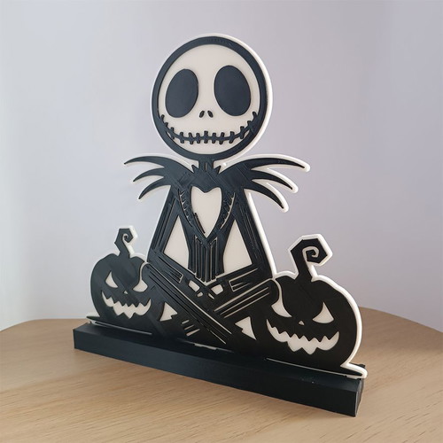 Jack Skellington 3d printed table decoration made to order