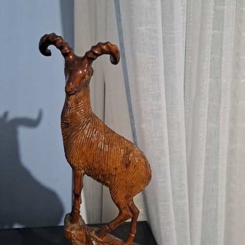 Vintage decorative ram 1980 used