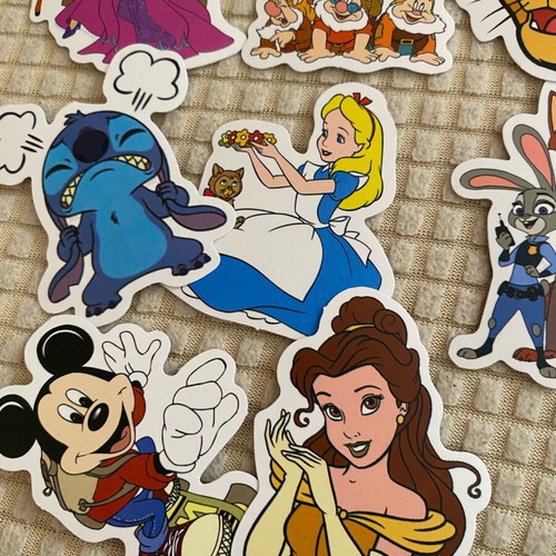 Disney waterproof stickers pack of 15 new