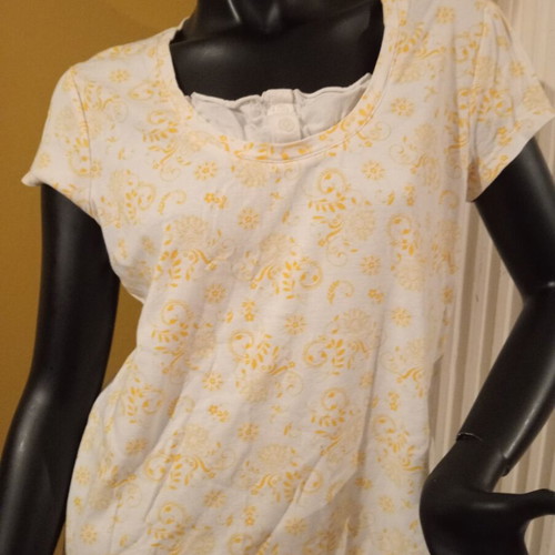 B.p.c. Casual Bonprix Collection Y2K Floral T-Shirt New, UK 18/20, Cotton