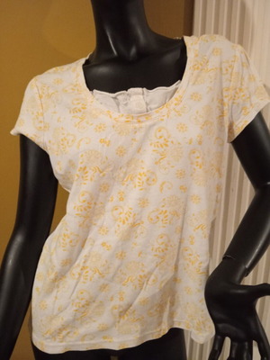 B.p.c. Casual Bonprix Collection Y2K Floral T-Shirt New, UK 18/20, Cotton