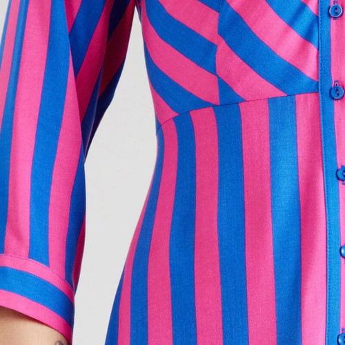 Yas maxi dress striped like new, size Large
