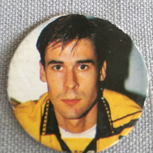 Old school football star taps pack of 4 used, AEK/Olympiacos