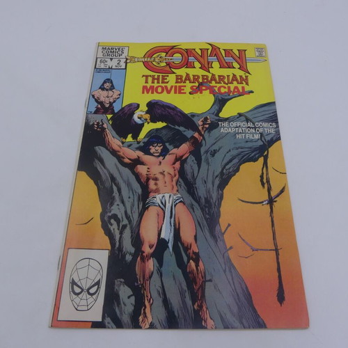 Conan the Barbarian Movie Special #2 used Marvel comic 1982