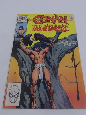 Conan the Barbarian Movie Special #2 used Marvel comic 1982