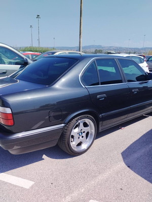 Replica M5 wheels with Michelin Pilot Sport tires, 17 inch