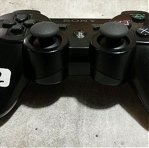 PlayStation 3 ps3 χειριστήριο dualshock 3 sixaxis γνήσιο μαύρο
