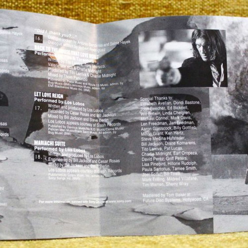 Desperado-The soundtrack CD used, rock