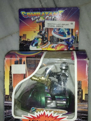 Vintage Combatant Space Car new space vehicle with robot