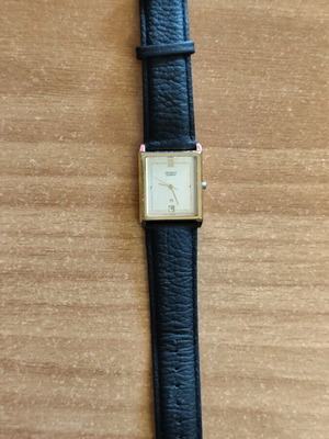 Ρολόι χειρός Orient vintage 80s σαν καινούργιο με δερμάτινο λουρί