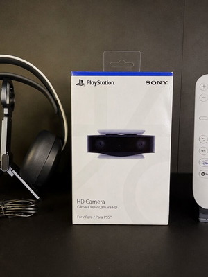 PS5 Bundle with Pulse 3D Headset, HD Camera and Media Remote, like new