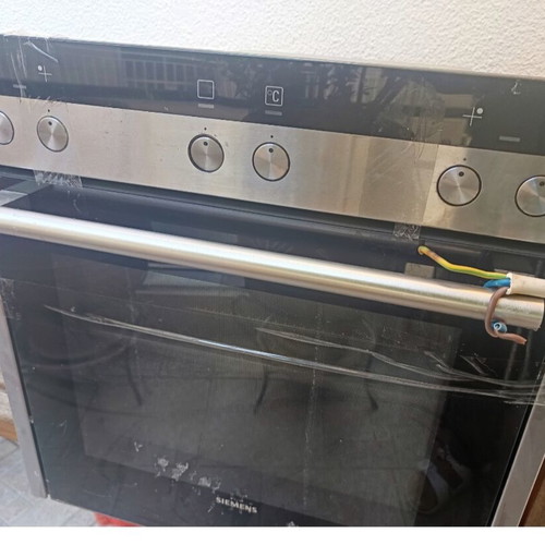 Siemens built-in ceramic hob kitchen used