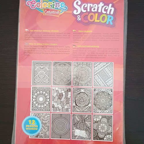 Coloring Creative Scratch & Color for Kids new