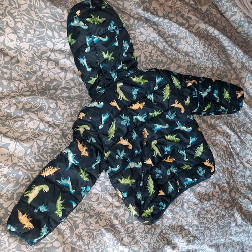 Sinsay boys jacket used with fleece lining, blue, size 104 cm
