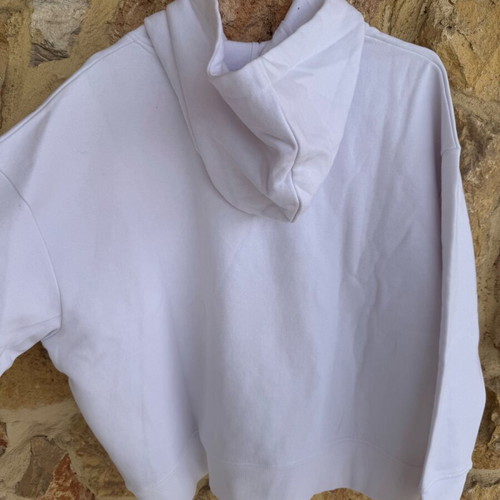 Admiral hoodie white like new, sizes S to L