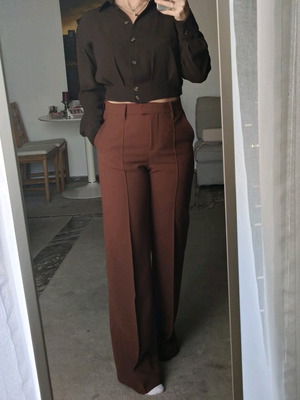 Παντελόνι Mango και πουκάμισο Zara σαν καινούργια