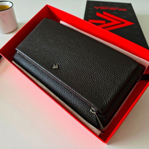 Men's Wallet Genuine Leather Large Capacity Organizer