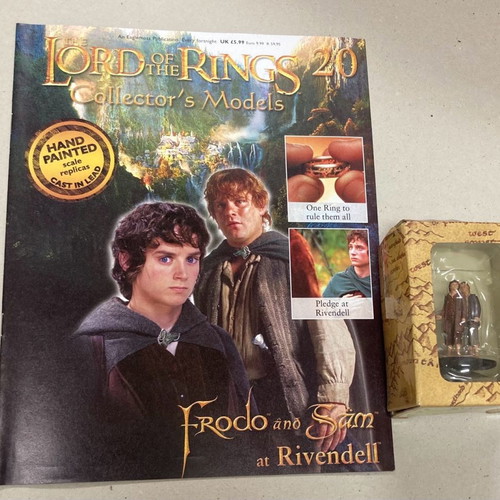Eaglemoss Lord of the Rings #20 Frodo and Sam καινούργιο