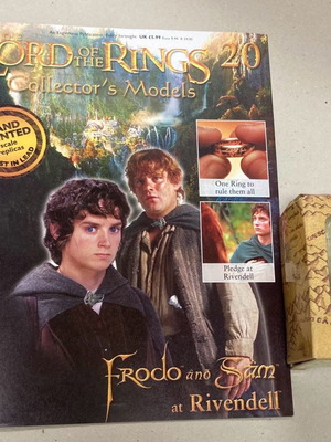 Eaglemoss Lord of the Rings #20 Frodo and Sam καινούργιο