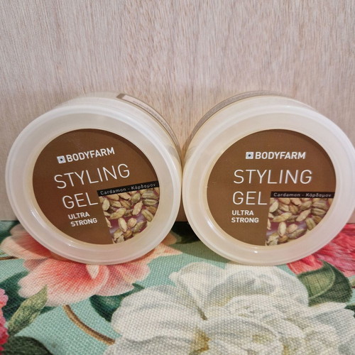 Hair gel set new