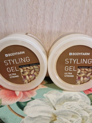 Hair gel set new
