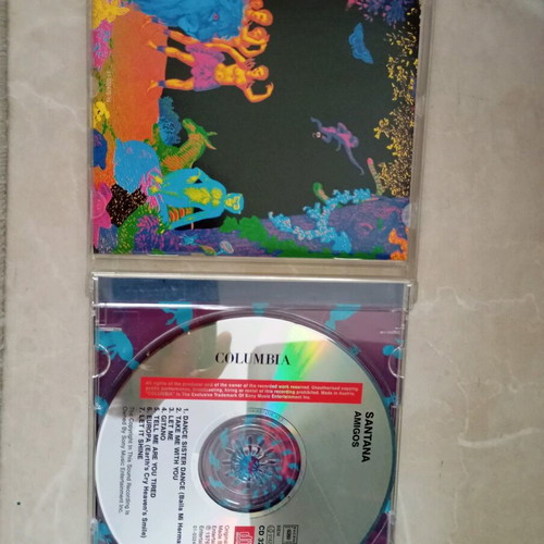 Santana Amigos CD used, rock