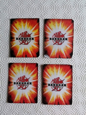 Bakugan Ability Cards used