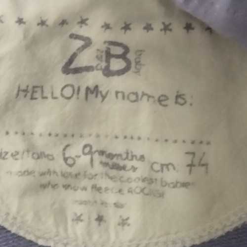 Zara Baby Thin Fleece Jacket like new