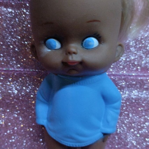 Retro Japanese doll from the 70s like new