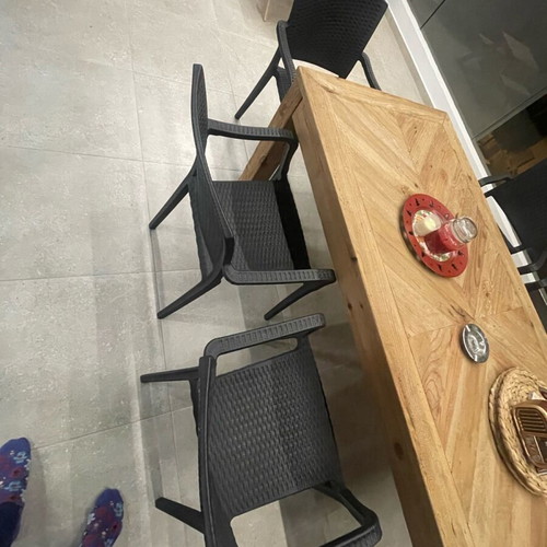 Outdoor chairs like new, pack of 6