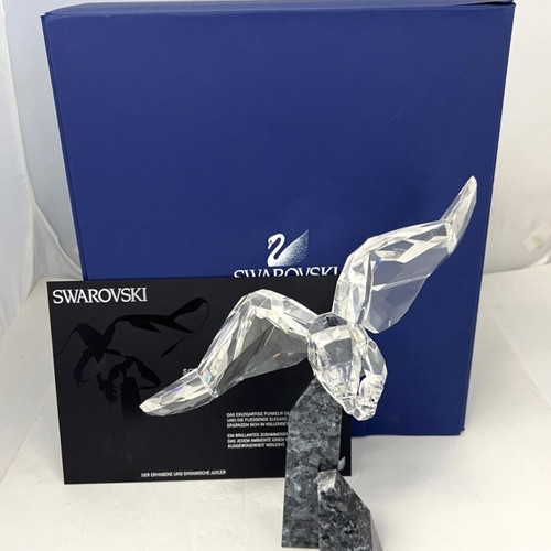 Swarovski Soulmates Wings of Liberty Eagle crystal sculpture like new