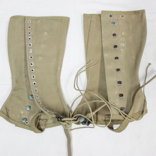 1942 U.S Army soldier gaiters used