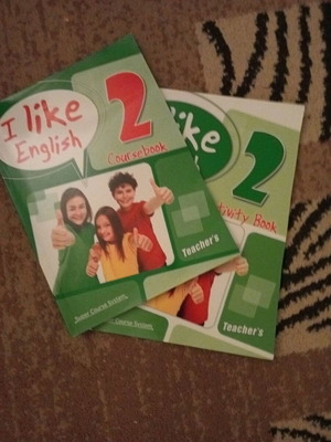I LIKE ENGLISH 2 teacher's book σε άριστη κατάσταση