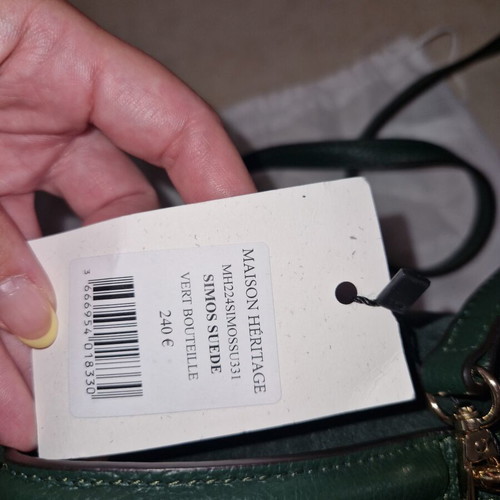 Maison Heritage crossbody bag, green, authentic