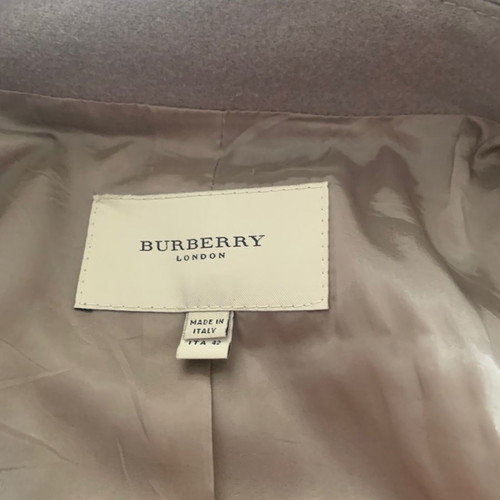 Burberry wool short jacket used, grey, size M