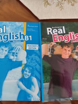 Real English B1 teacher's books used, Burlington edition
